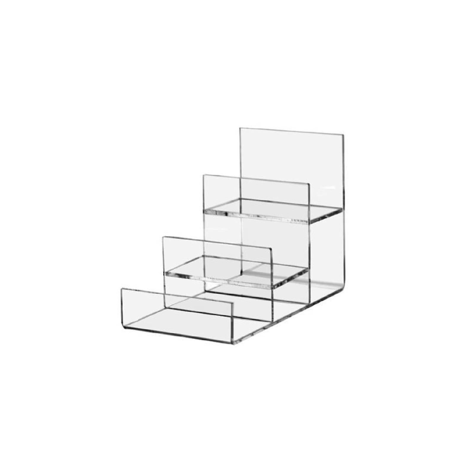 3 tiered perspex display pedestals