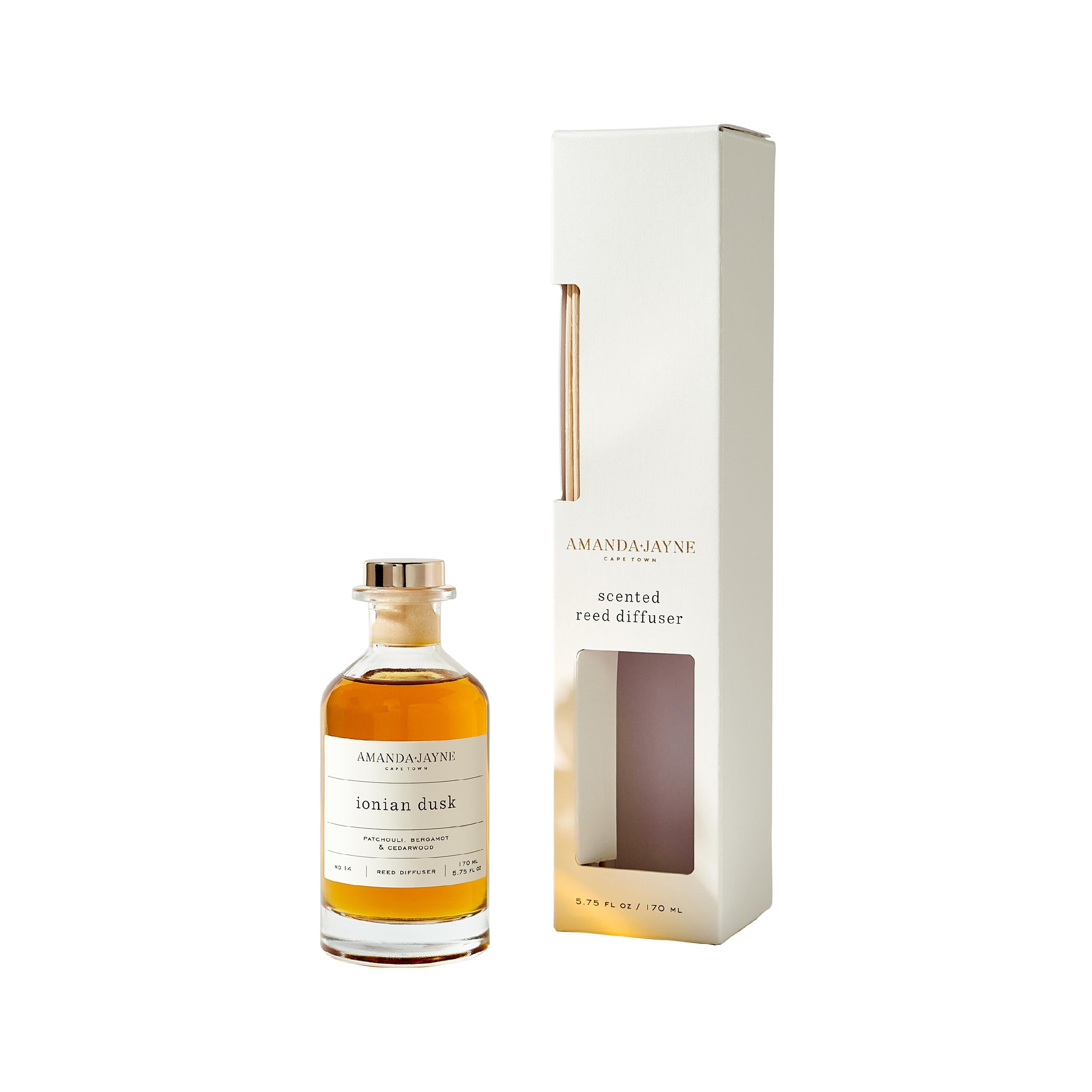 Ionian dusk scented reed diffuser by Amanda-Jayne