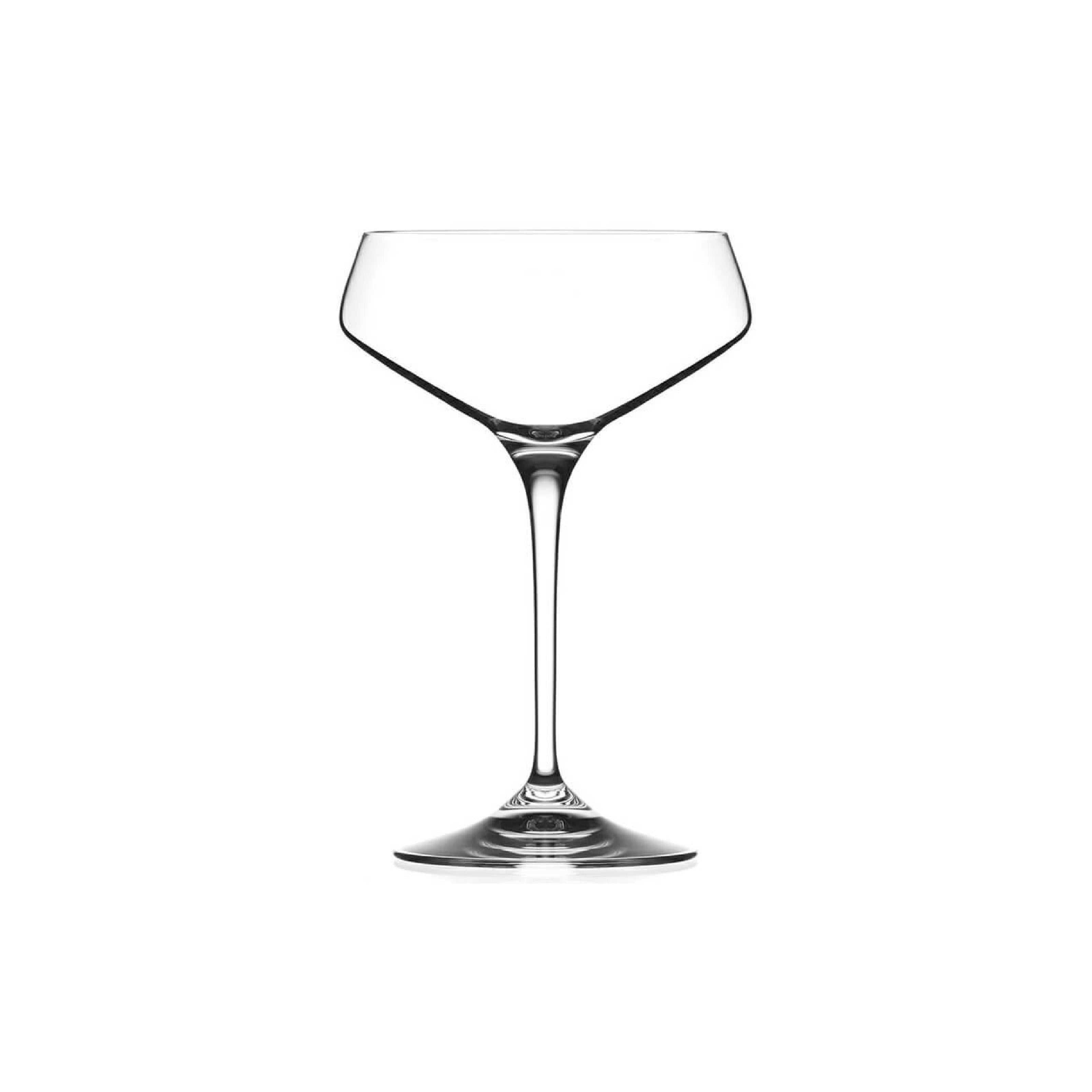 Crystal coupe glass