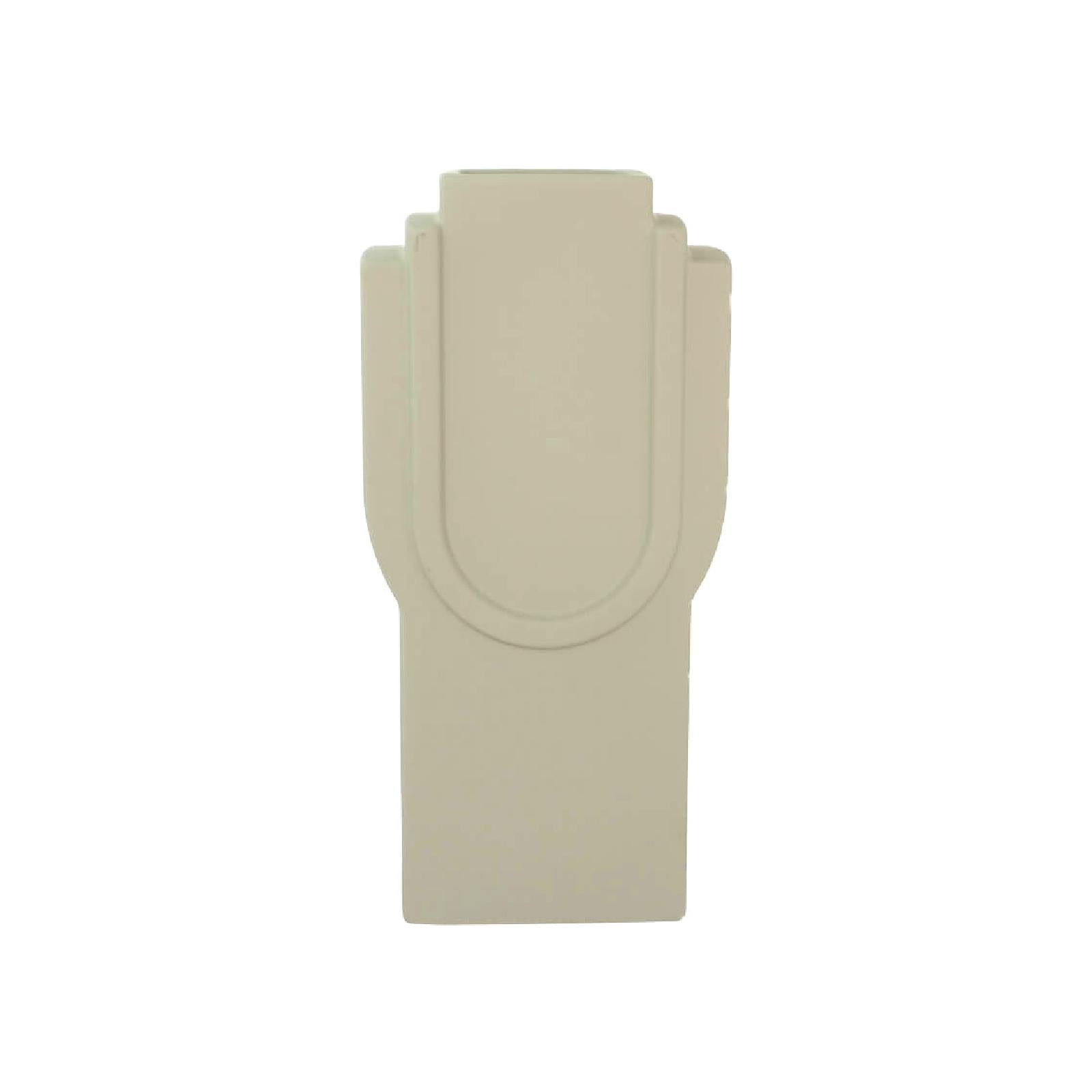 Empire beige tall vase