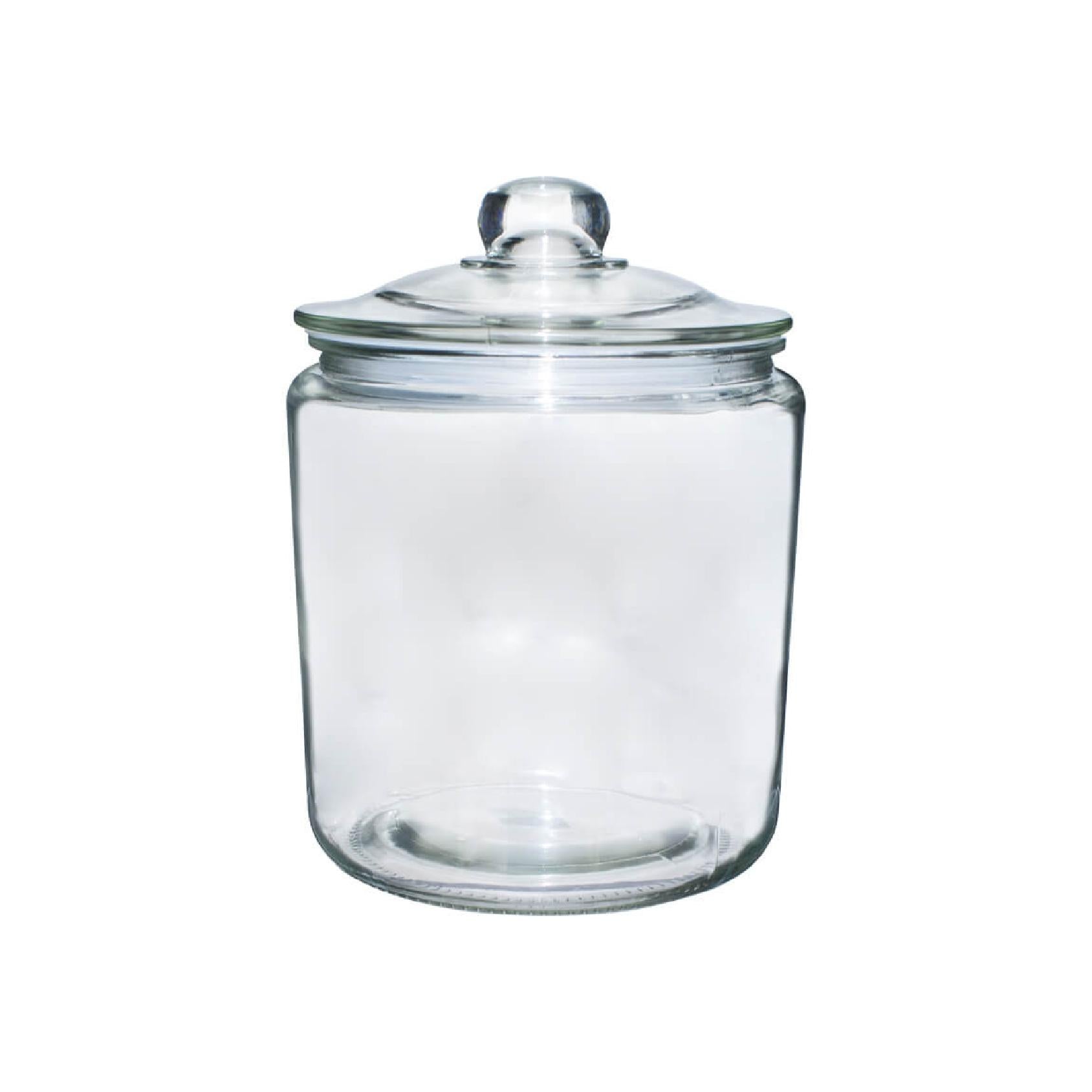 Glass pantry jar