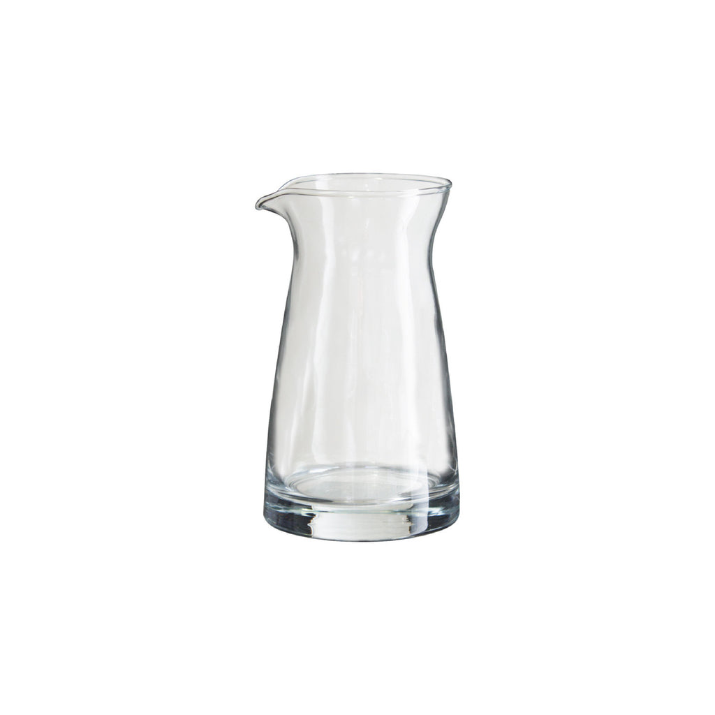 Mini glass carafe