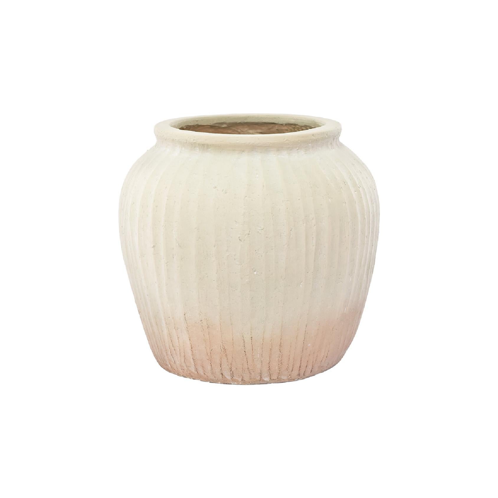 Natural textured vase