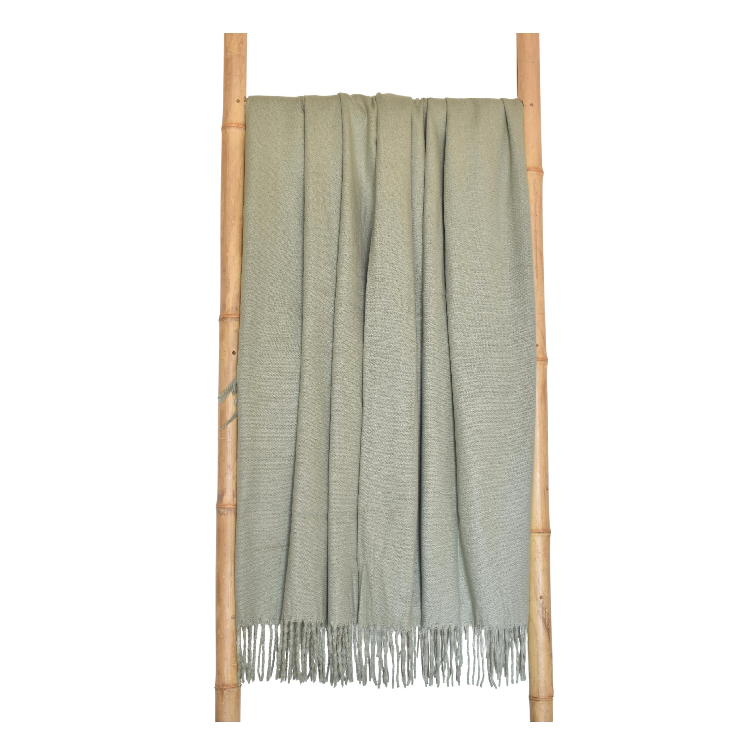 Olive melody throw