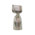 Silver rough nickel vase