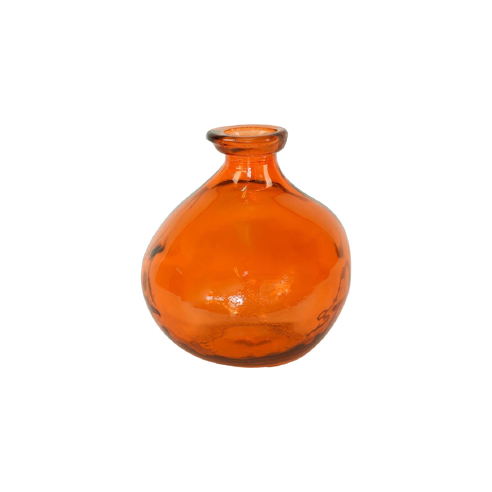 Totem sunset orange vase
