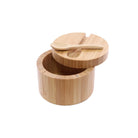 Twist salt cellar with spoon