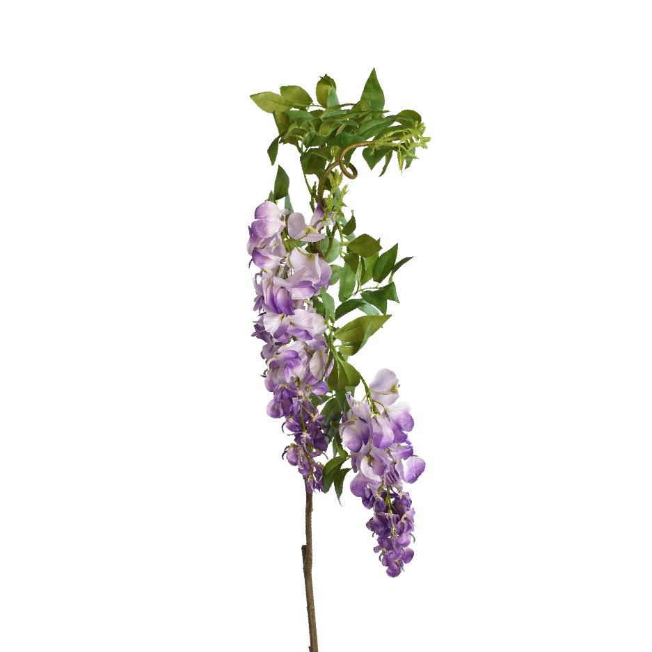 Artificial lavender wisteria stem