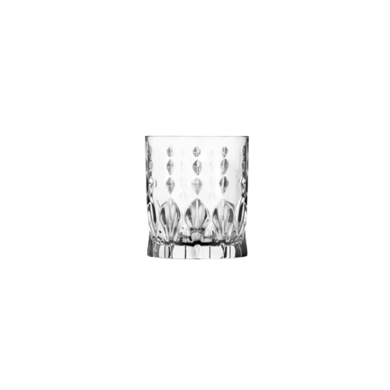 Crystal decorative glass tumbler
