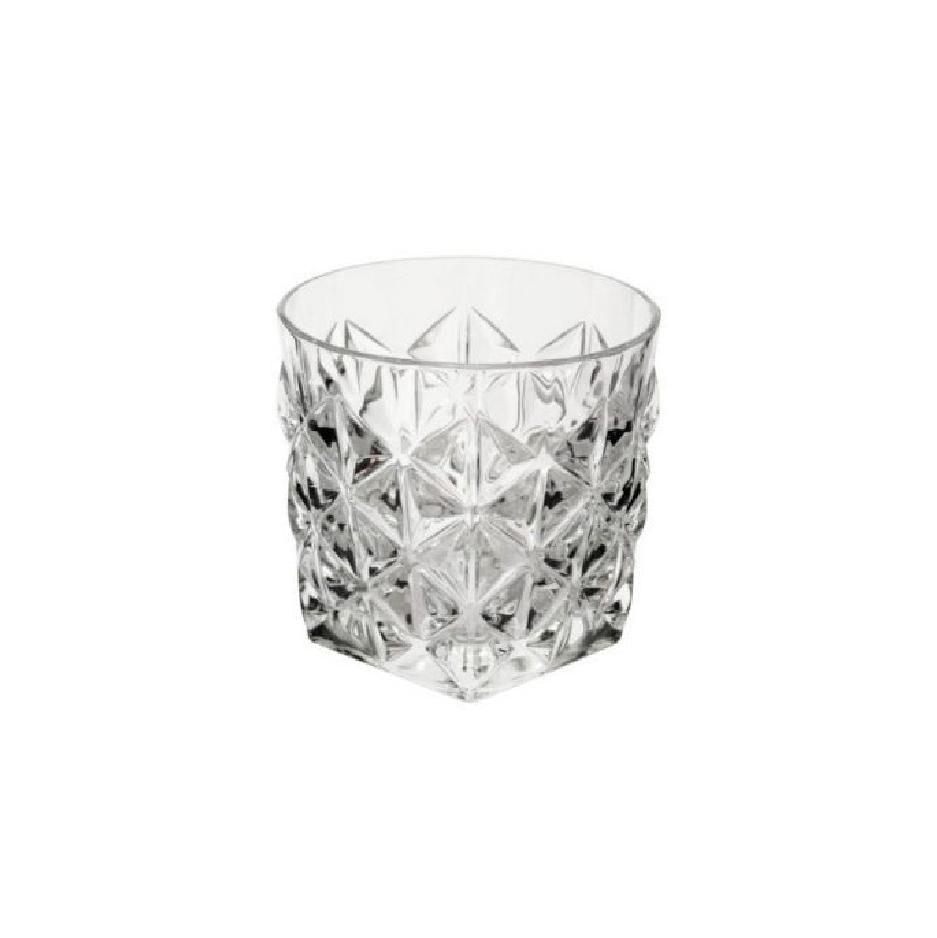 Luxury textured glass tumbler