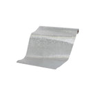 Silver PVC decorative table runner