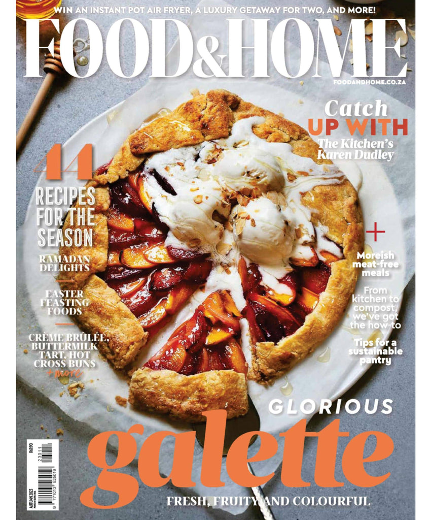 Food and home magazine cover autumn 2023
