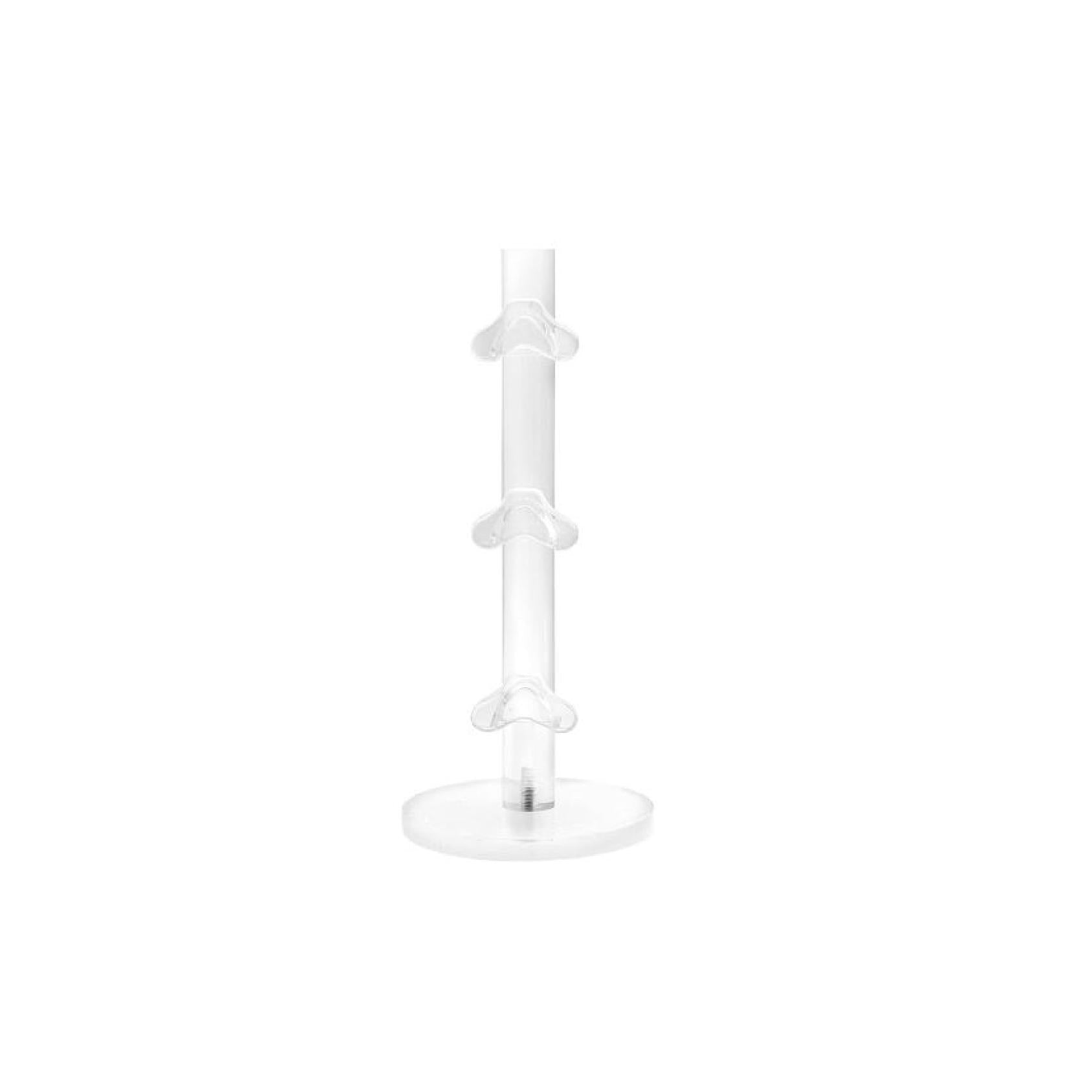 3-tier clear acrylic glasses display