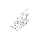4 tiered perspex display pedestals