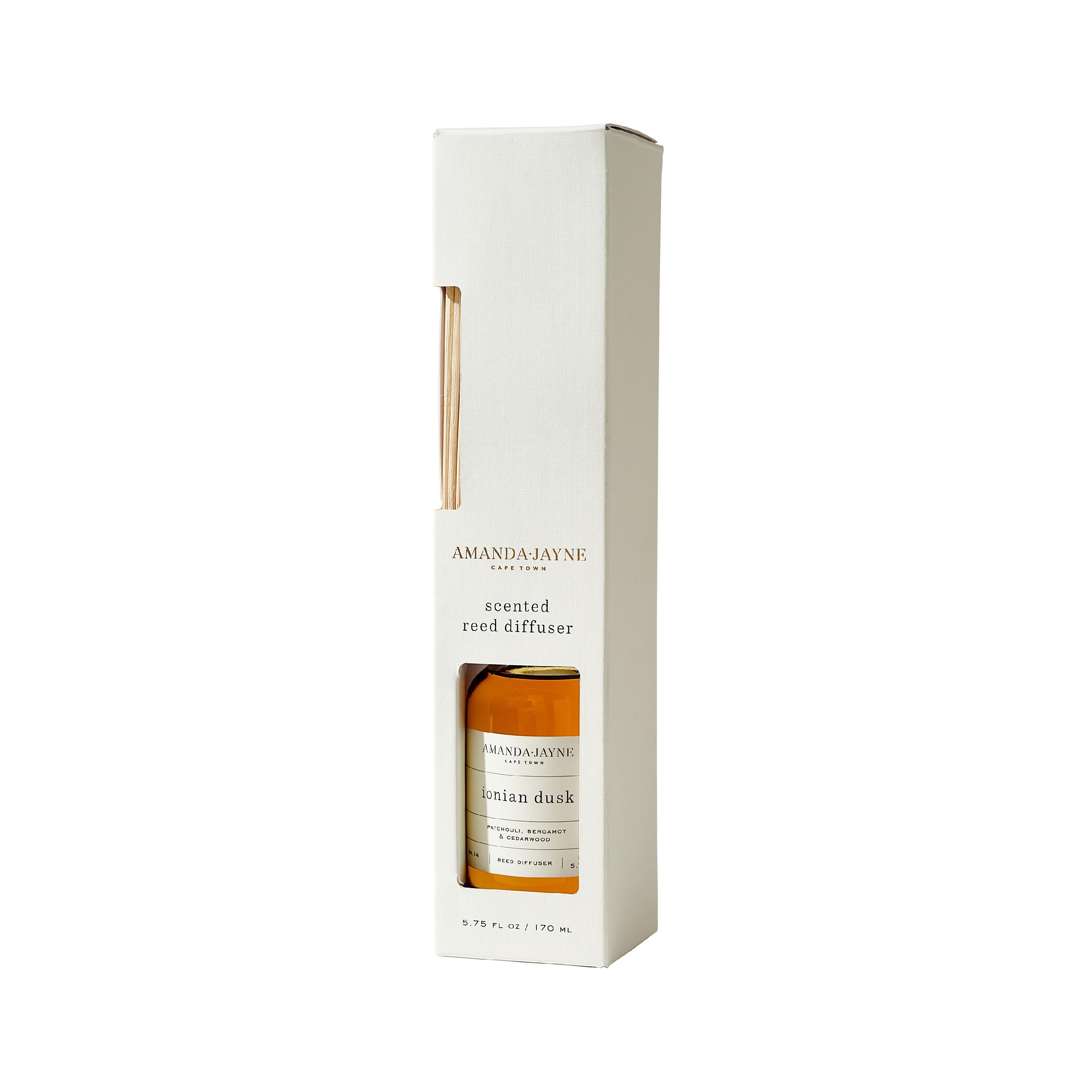 Ionian dusk scented reed diffuser by Amanda-Jayne