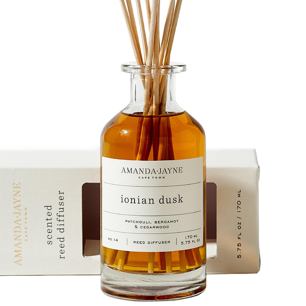 Ionian dusk scented reed diffuser by Amanda-Jayne