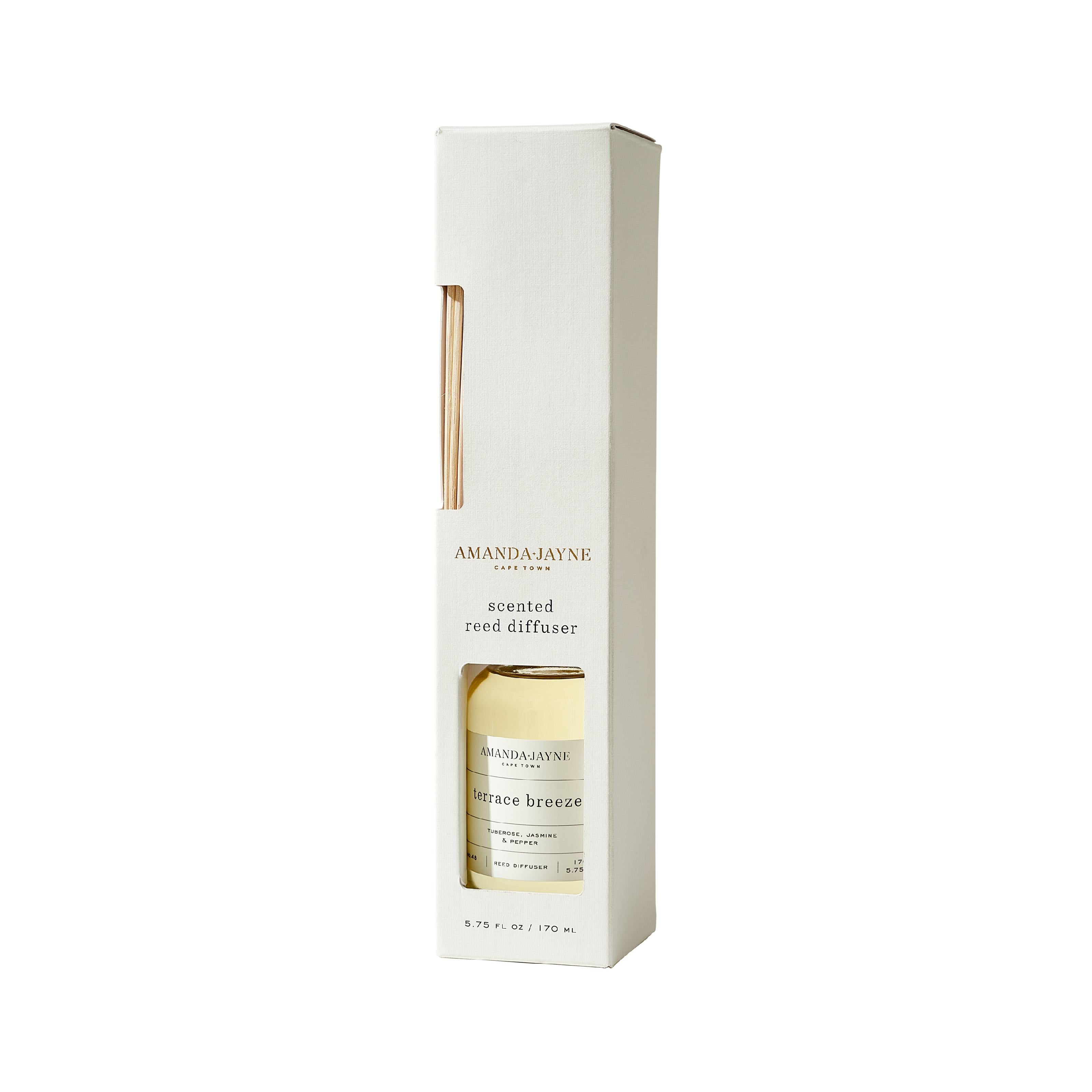 Terrace breeze scented reed diffuser by Amanda-Jayne