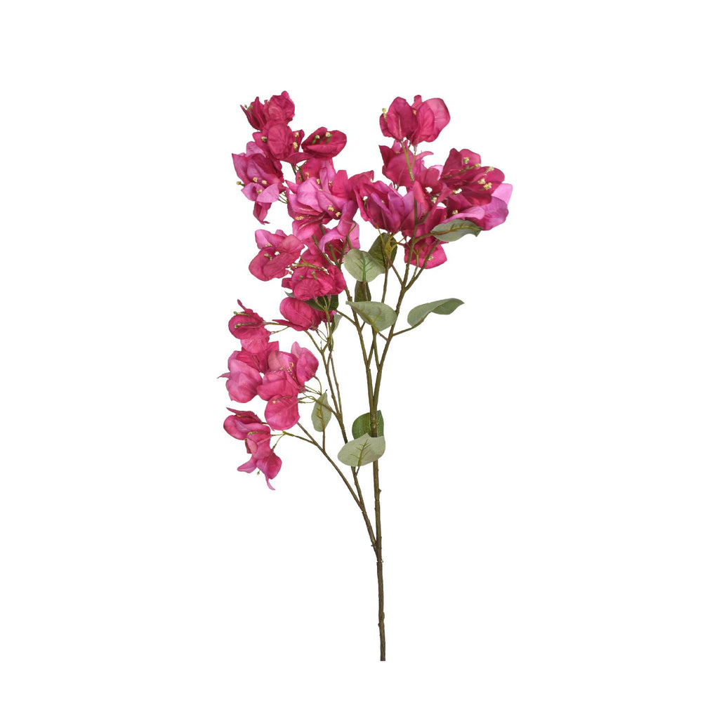 Artificial pink bougainvillea stem