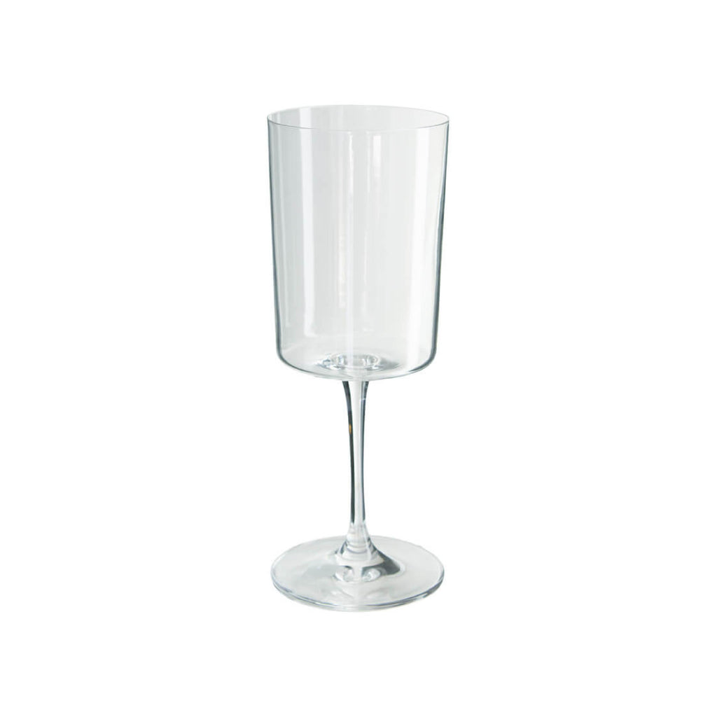Classic squared wine glass