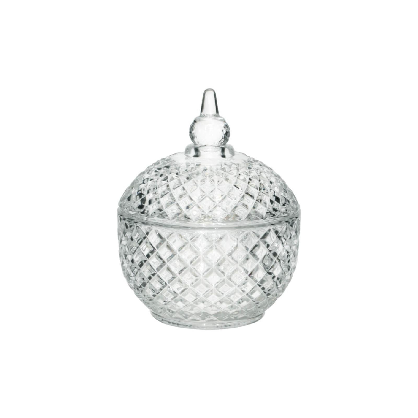 Decorative round trinket box