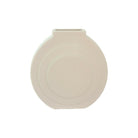 Decorative round beige vase