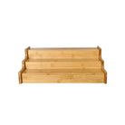 Expandable 3-tier bamboo spice rack