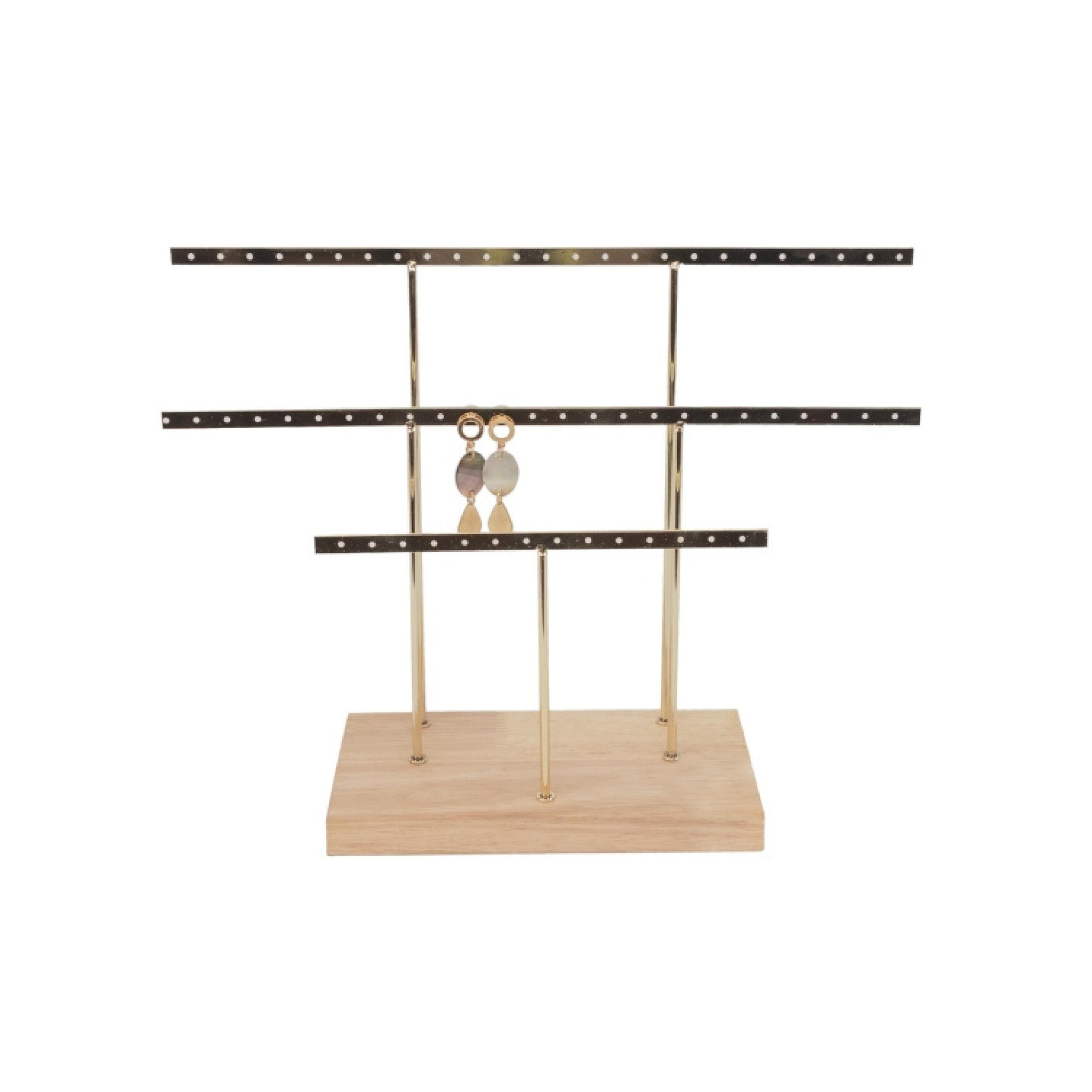 Metal earring holder on sale