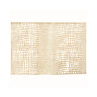 Rectangular gold vinyl placemat