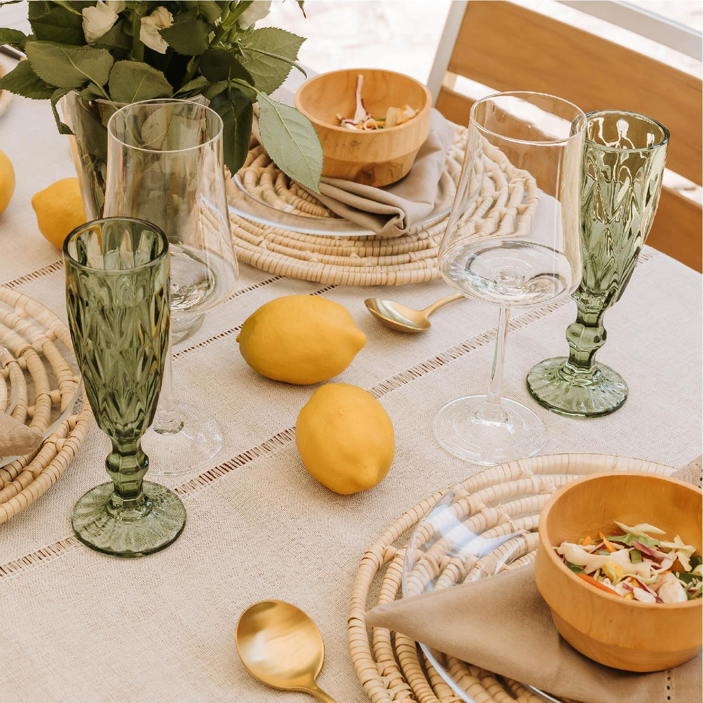 Summer-inspired table setting