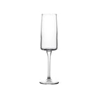 Iconic glass champagne flute
