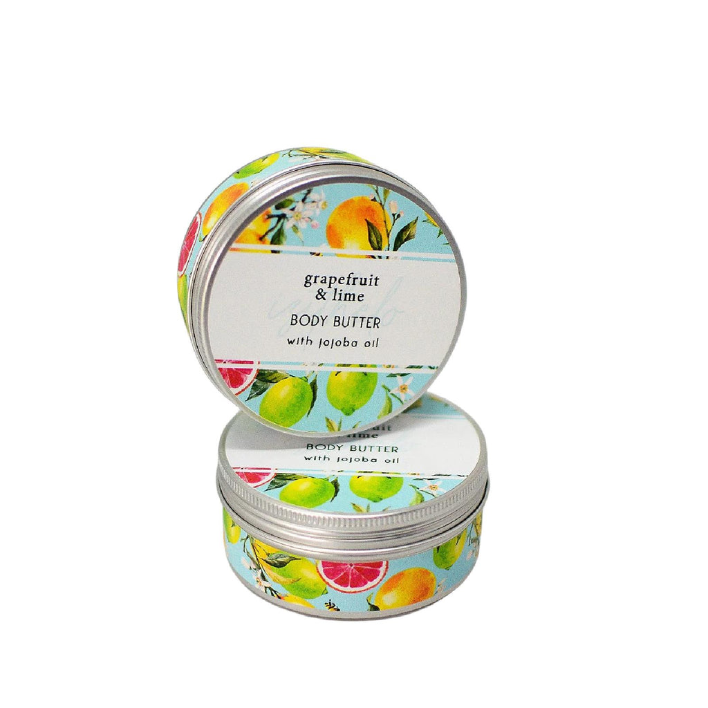 Grapefruit and lime izithelo body butter