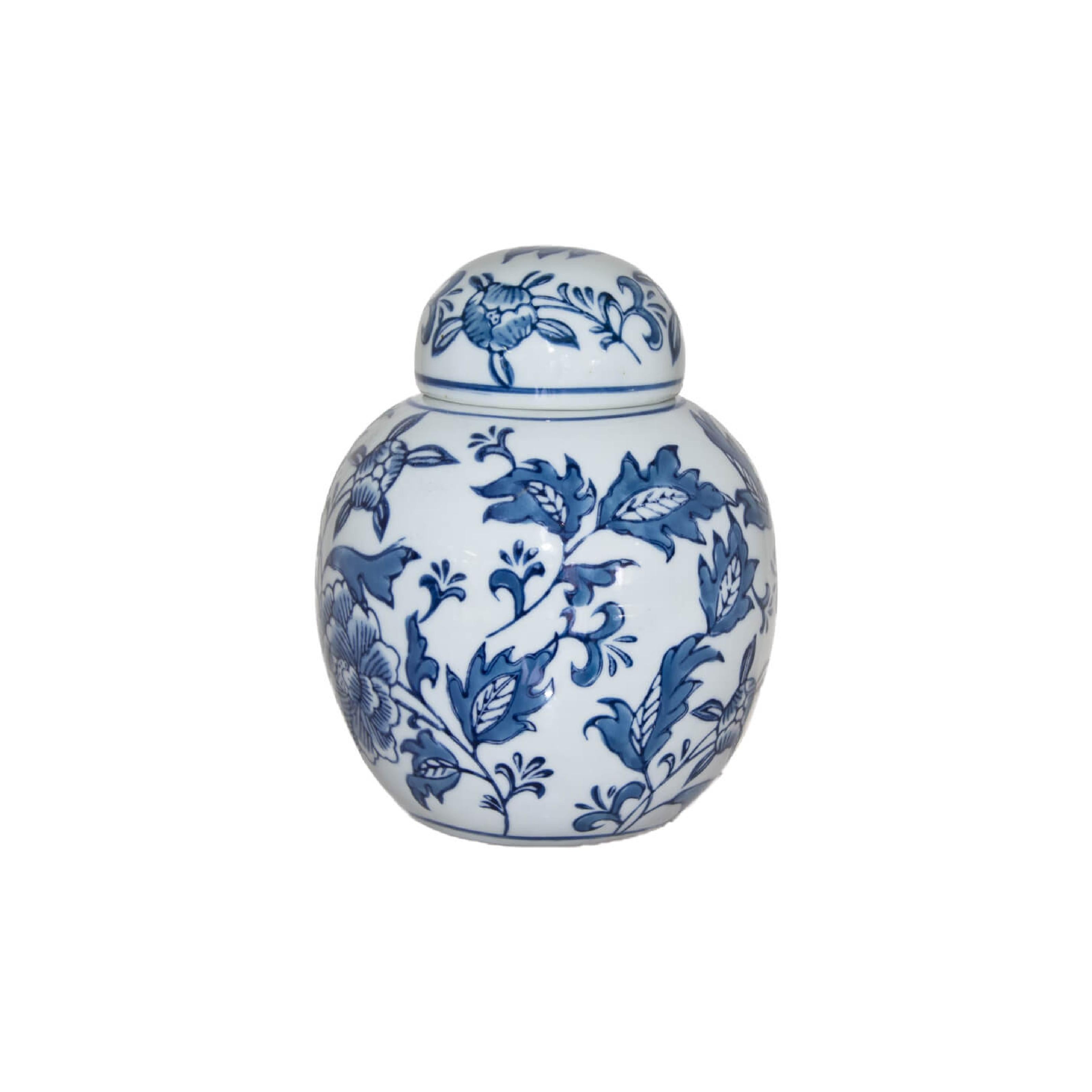 Lotus ginger jar