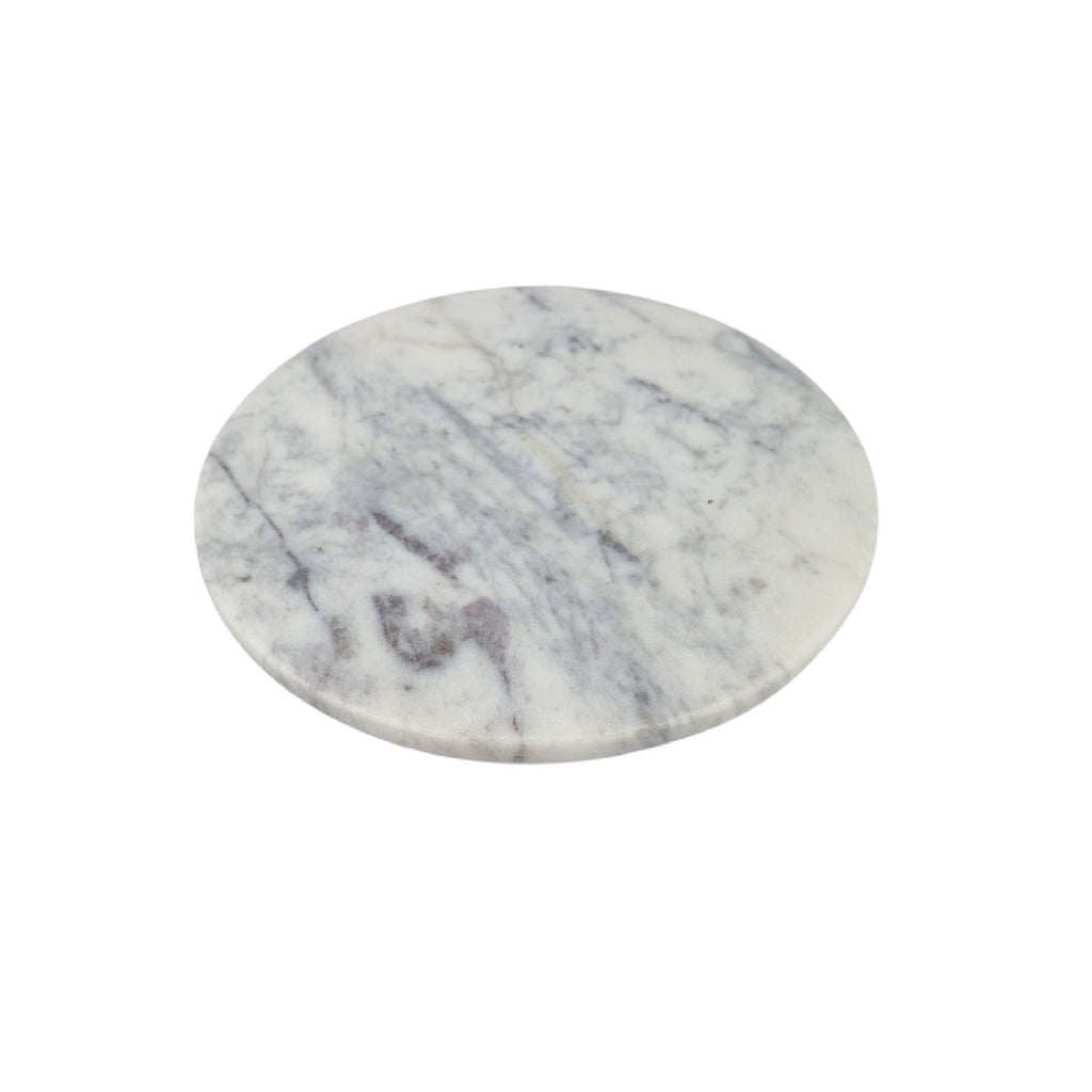 Marble round trivet