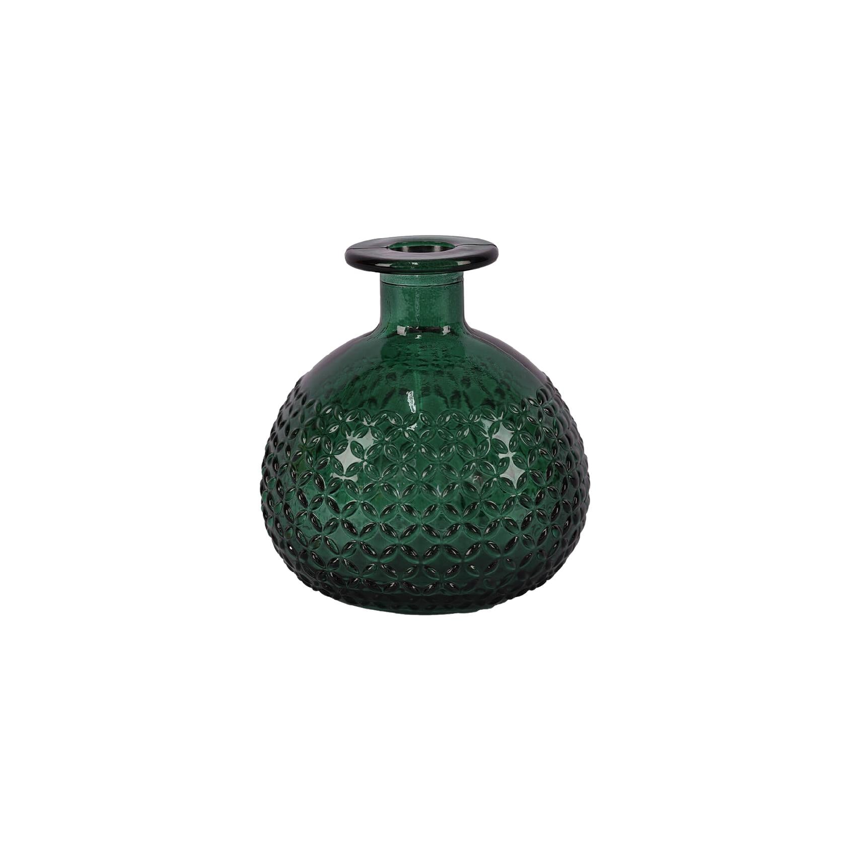 Mini green bud vase