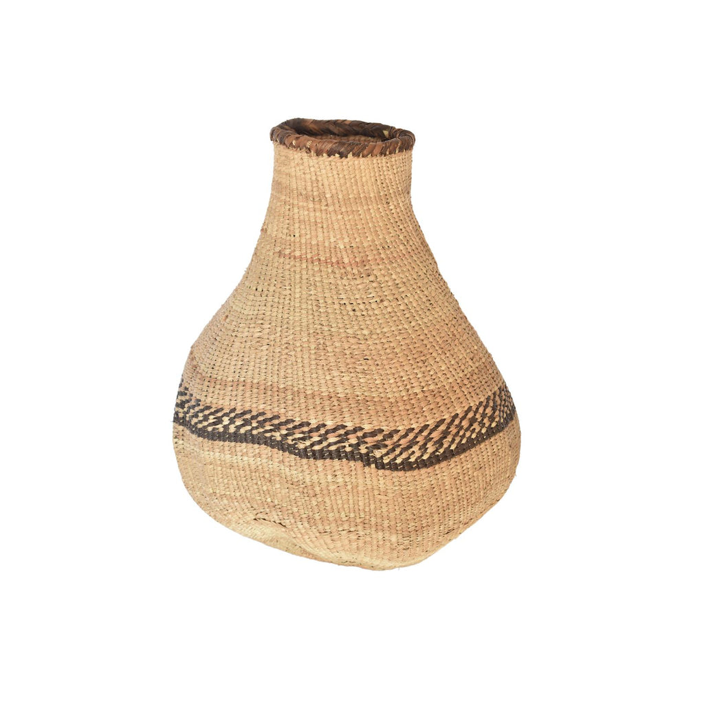 Striped mbinga gourd basket