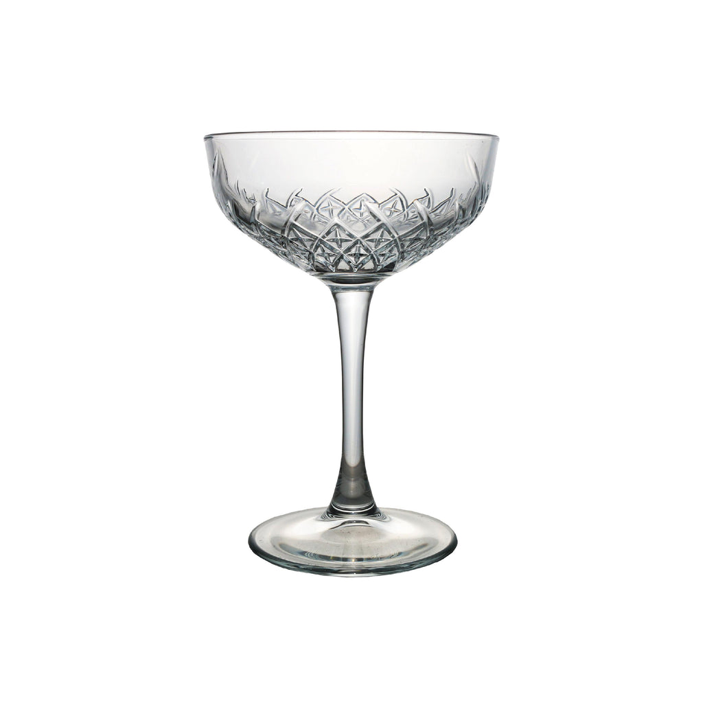 Timeless pasabahce champagne coupe