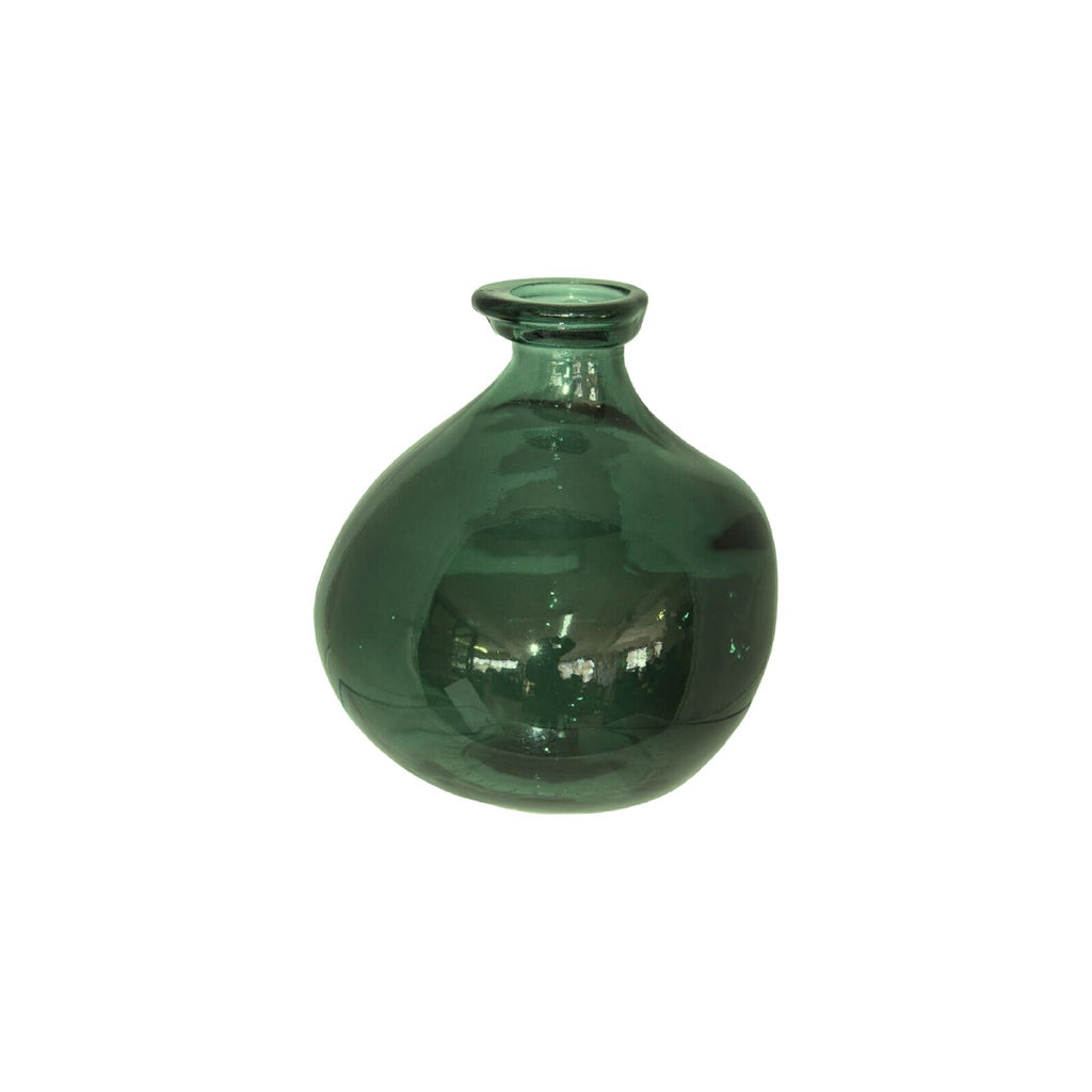 Totem forest green vase