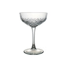Vintage cut champagne coupe