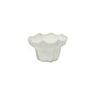 White ceramic mini vase