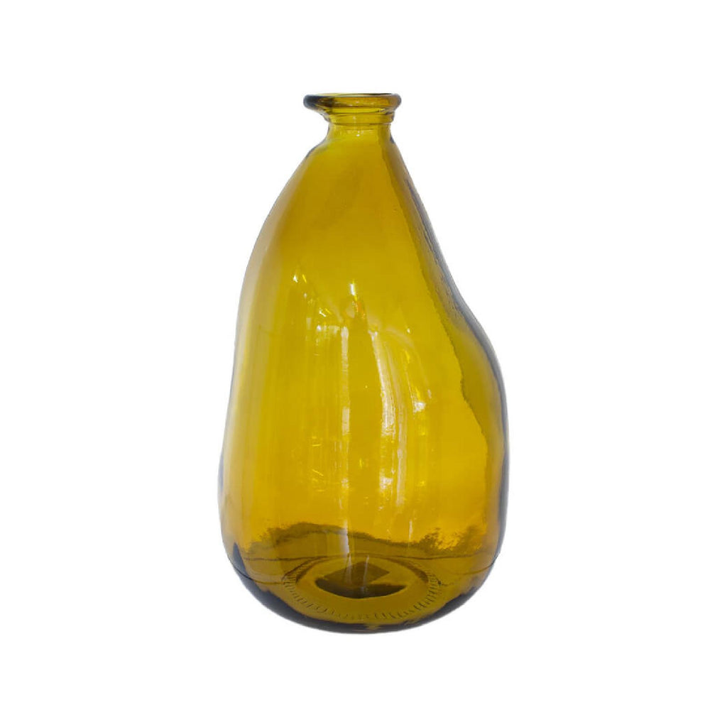 Yellow decorative vase