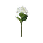 Artificial cream hydrangea stem