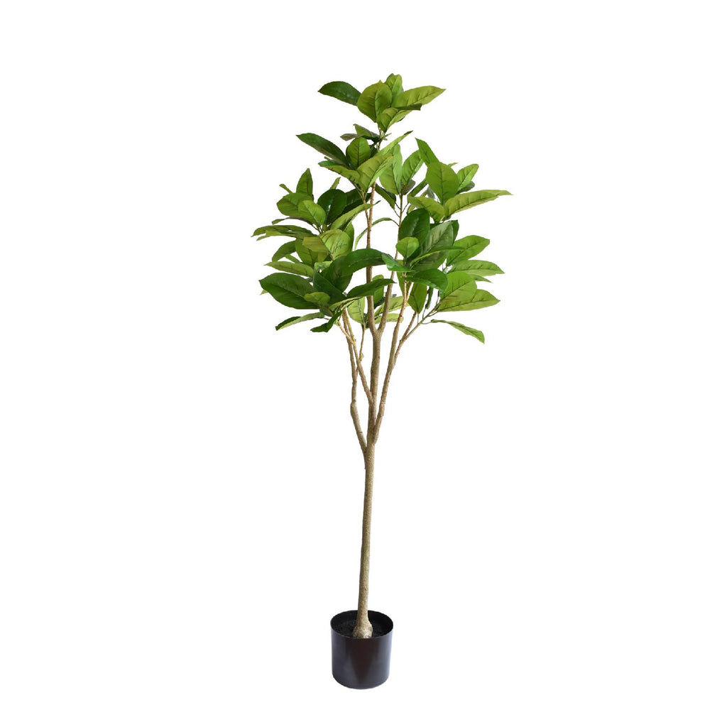 Artificial rubber leaf plant