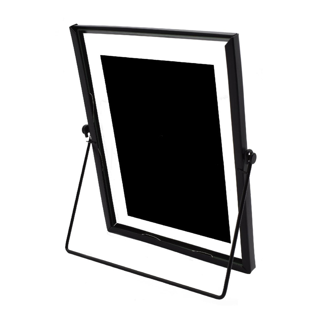 Black metal photo frame