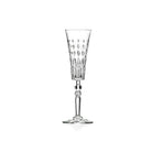 Crystal glass decorative champagne flute